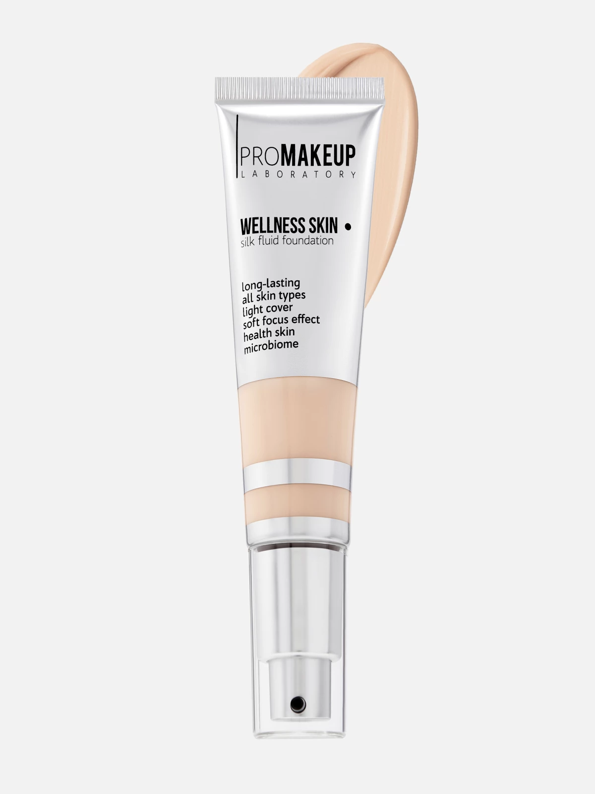 WELLNESS SKIN тональный флюид с шелковым покрытием